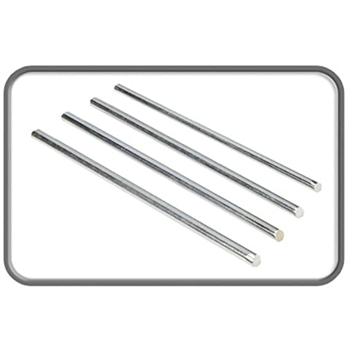Avery 404Z-118 DTR Metal Risers For Letter Trays, Pack Of 4, 118mm- Silver
