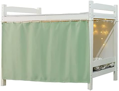 Qubanda Dorm Home Solid Thicken Bunk Blackout Bed Curtains Cloth Bed Canopy Students Single Sleeper,2panel