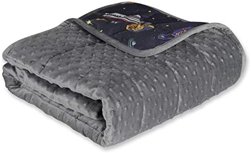 CHHKON Weighted Blanket For Kids And Teens Printed Weighted Blanket 7 Lbs (style8, 41''x60'' 7lb)