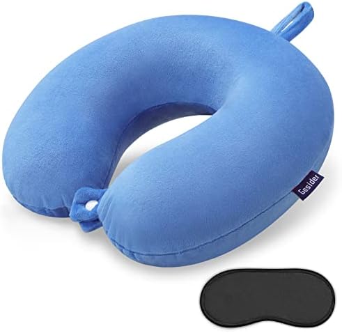 Gosider Neck Pillows For Sleeping Travel Pink Travel Pillow Comfortable U Shape Memory Foam Pillows Neck And Head Support Portable Travel Neck Pillow Suitable For Planes, Trains, Self-Driving Cars