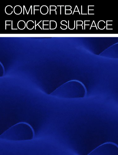 Bestway Flocked Twin Airbed Without Inflation Pump, 74 X 39 X 8.5-Inch