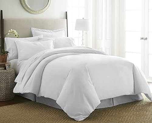 Linen Market 3 Piece White Quilt Queen Size Bed Set - A Lightweight Bedspread & Machine Washable Quilts - Includes Quilted Coverlet And Two Pillow Shams - Perfect Bedding Quilts