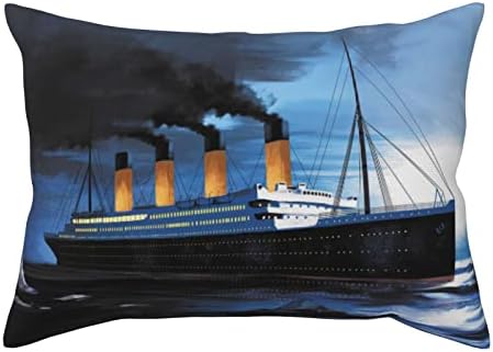 1 Pack Titanic Pillow Covers Super Soft Rectangle Decorative Throw Pillowcase With Envelope Closure Wrinkle Fade And Stain Resistant 20x30