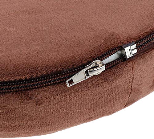 FRECI Donut Cushion Seat Cushion | Pain Relieve Pillow For Hemorrhoid, Pregnancy, Post Natal, Post Surgery, Sciatica - Coffee
