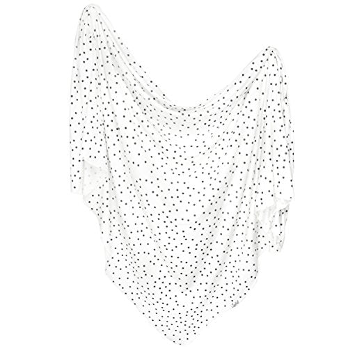Copper Pearl Large Premium Knit Baby Swaddle Receiving Blanket Black And White Polkadots Willow