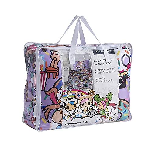 Tokidoki Sweetshop 2PC Twin Comforter Set