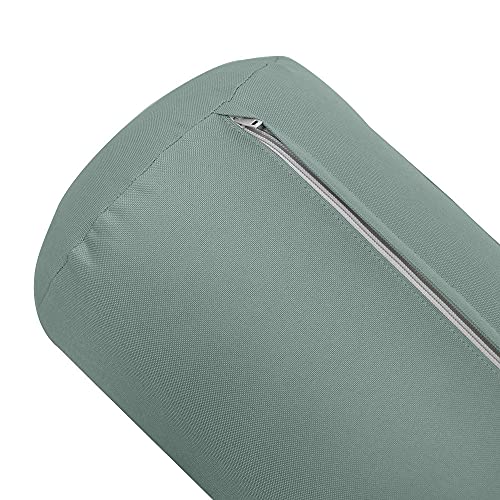 PROLINEMAX Style6 Full Size 4PC Knife Edge Outdoor Daybed Mattress Bolster Pillow Fitted Sheet Slip Cover ONLY AD002