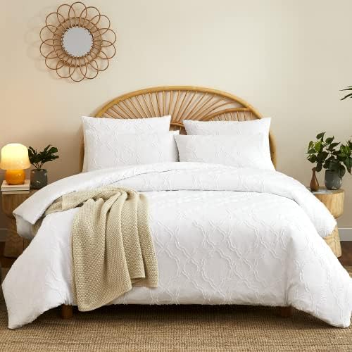 Boho Duvet Cover Queen Duvet Cover Boho - Queen Duvet Cover Set With 1 Comforter Queen Size & 4 Pillowcases, Gray Duvet Cover Queen Set - Boho Duvet Cover Queen Size Duvet Covers - 90x90'', Gray