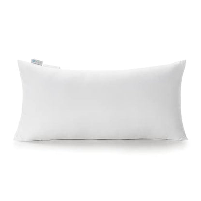  Polyester Decorative Rectangle Throw Pillow Inserts, Hypoallergenic Form Stuffer Cushion Sham Filler, 16x26, White, 1 Count (Pack Of 1)