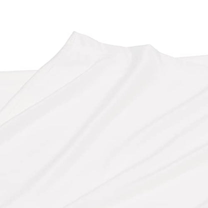 Amazon Basics X Spring Cover - Alternative To Bed Skirt, Elastic Polyester Fabric Wrap Around Band 4 Sides - Queen, Cream