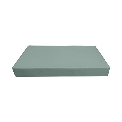  PROLINEMAX Style6 Full Size 4PC Knife Edge Outdoor Daybed Mattress Bolster Pillow Fitted Sheet Slip Cover ONLY AD002