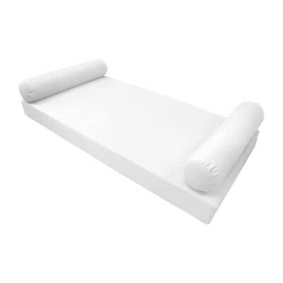 GENERIC 1 Pcs S5 Daybed Mattress Bolster Pillow Cover Knife Edge Twin-XL AD106