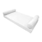 GENERIC 1 Pcs S5 Daybed Mattress Bolster Pillow Cover Knife Edge Twin-XL AD106