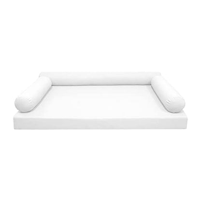  DBM IMPORTS *Cover ONLY*-Style 6 Outdoor Daybed Mattress Bolster Pillow Slipcovers Knife Edge Twin-XL Size-AD106