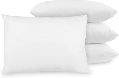  Bed King Size Pillows Set Of 4 For Sleeping - 20x36 - Cooling Hotel Pillow With Premium Soft Down Alternative Fill For Back, Stomach Or Side Sleepers