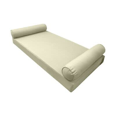GENERIC 1 Pcs S5 Daybed Mattress Bolster Pillow Covers Pipe Trim Twin-XL AD005