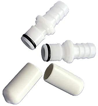  MHYYT Replacement Sleep Number Bed 2 M236 Male Connectors + 2 Caps For Testing Sleep Number Bed Air Chamber Leaks， Fixed King Sized Sleep Number Air Mattress Which