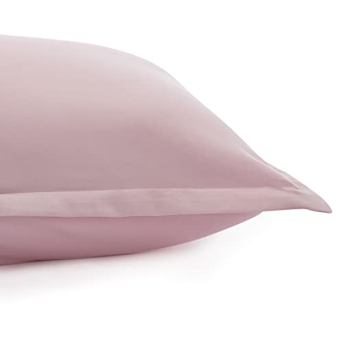  Amazon Basics Kid's Comforter Set - Soft, Easy-Wash Microfiber - Twin, Light Pink
