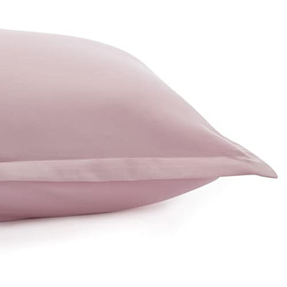  Amazon Basics Kid's Comforter Set - Soft, Easy-Wash Microfiber - Twin, Light Pink