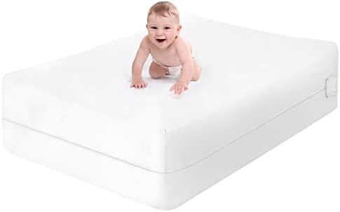  Sleeper Sofa Queen Mattress Protector 60" Wx72 Lx5 D - Waterproof Zippered Encasement Premium Quality Bed Cover Protects Against Dust, Allergens