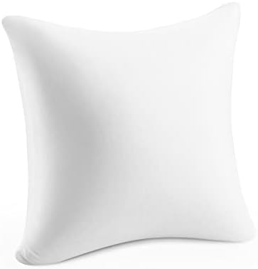  AM AEROMAX 12 ×12 Pillow Insert Memory Foam Throw Pillow Insert Sham Square For Decorative Cushion Bed Couch Sofa Without Deform After Longtime Use