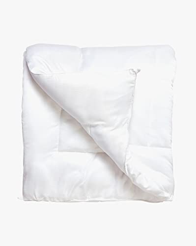  Minor Monkey All Season King Comforter 400 GSM Microfiber Filling | White Quilted Duvet Insert With Corner Tabs - High Thread Count Cotton Shell | Winter Warm Soft & Reversible Box Stitched Pattern