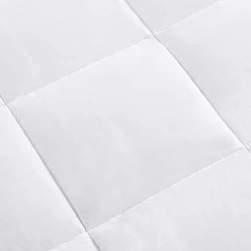 Amazon Basics Down Alternative Bedding Comforter Duvet Insert - Full / Queen, White, All-Season