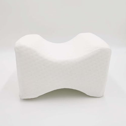  MEDIORTHON Memory Foam Leg Pillow - Knee Pillow For Side Sleepers Hip Pain - Hip Pillow For Side Sleepers - White Elegant Pillows For Side Sleepers