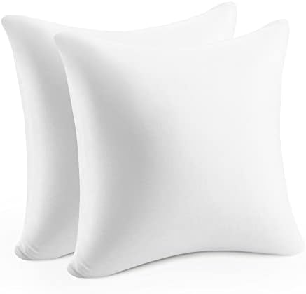  AM AEROMAX 12 ×12 Pillow Insert Memory Foam Throw Pillow Insert Sham Square For Decorative Cushion Bed Couch Sofa Without Deform After Longtime Use
