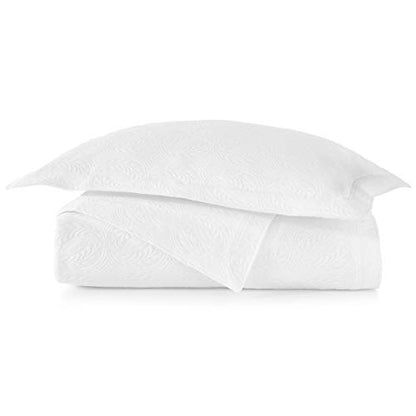  Vienna Matelasse Coverlet Or Sham | Luxury Bedding | Soft, Cotton | Classic Design In Beautiful Neutral Colors… (White, Coverlet Twin)