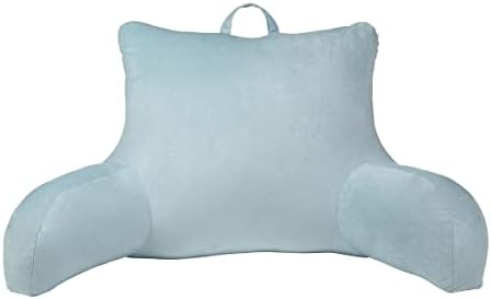  Klear Vu Velour Neck Back Lumbar Support Pillow, Navy One Size