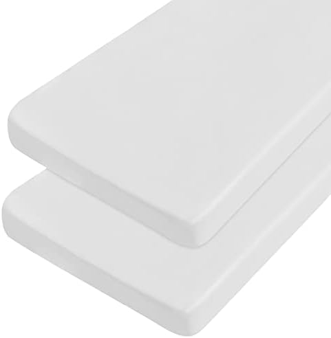  Cot Sheet 31" X 75", Cot Size Mattress Sheets Fitted With Narrow Twin/Camp Bunk/Rvs Bunk/Guest Beds/Army Cots/Trifold Mattress, Super Soft And Breathable Microfiber Cover, White