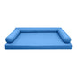  PROLINEMAX Style6 Twin Size 4PC Knife Edge Outdoor Daybed Mattress Bolster Pillow Fitted Sheet Slip Cover ONLY AD102
