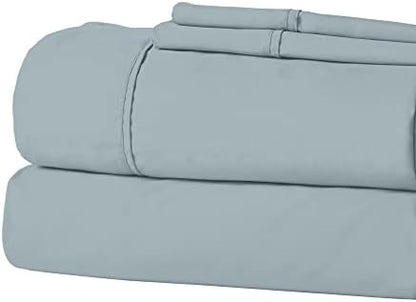  Modern Threads Soft Microfiber Rose Printed Sheets - Luxurious Microfiber Bed Sheets - Includes Flat Sheet, Fitted Sheet With Deep Pockets, & Pillowcases
