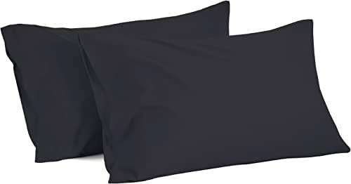  100% Egyptian Cotton 800 Thread Count Soft And Luxury 2 Piece Queen Size Pillowcase (20" X 30") Inches, White