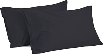  100% Egyptian Cotton 800 Thread Count Soft And Luxury 2 Piece Queen Size Pillowcase (20" X 30") Inches, White
