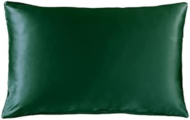  THXSILK 100% Natural Mulberry Silk Pillowcase For Hair And Skin Luxury 19 Momme Mulberry Silk Pillow Cases With Envelope Closure (Queen, Charming Pink)