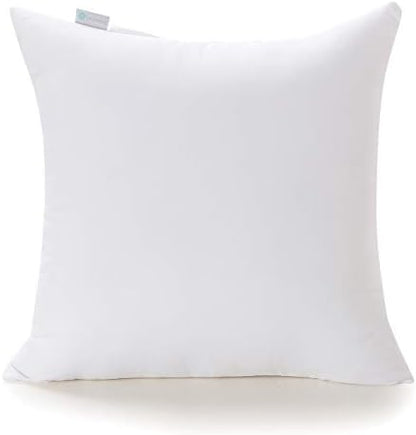  Polyester Decorative Rectangle Throw Pillow Inserts, Hypoallergenic Form Stuffer Cushion Sham Filler, 16x26, White, 1 Count (Pack Of 1)