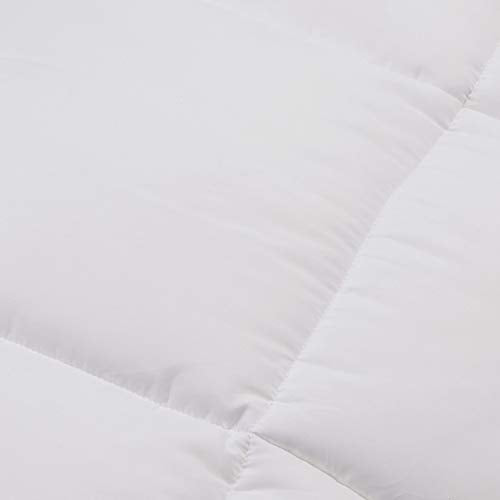  Comforter Duvet Insert Full White Down Alternative All Season Microfiber-Full Size - Box Stitched