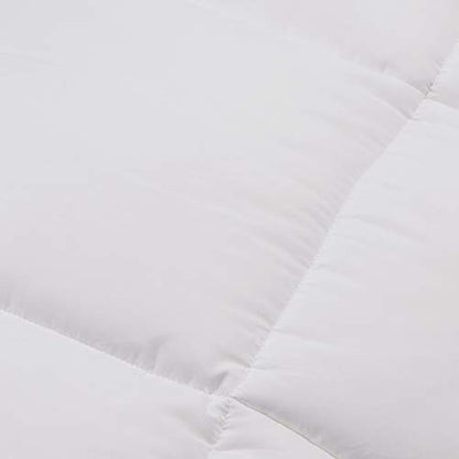  Comforter Duvet Insert Full White Down Alternative All Season Microfiber-Full Size - Box Stitched