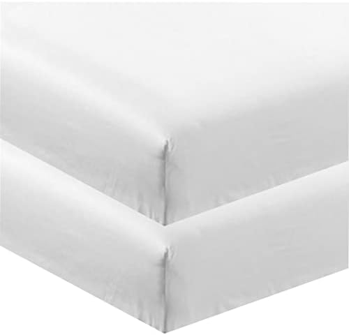  CC&DD HOME FASHION 2 Piece Fitted Sheet, Velvety Brushed Microfiber, Twin, Lavender