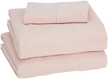Amazon Basics Cotton Jersey Quilt And Sham Bed Set, Down-Alternative Quilt - Twin/Twin XL, Navy Blue