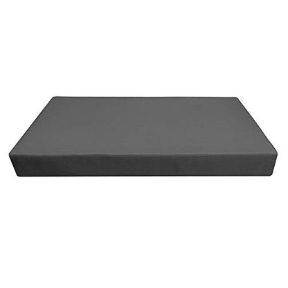  PROLINEMAX |Cover ONLY| Outdoor Style 2 Twin Knife Edge Daybed Mattress Bolster Pillow Fitted Sheet AD003