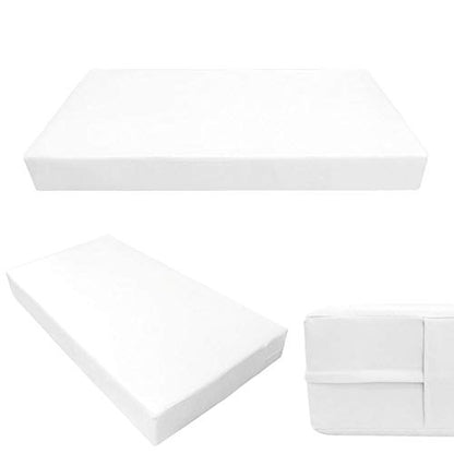  PROLINEMAX |Cover ONLY| Outdoor Style 2 Twin Knife Edge Daybed Mattress Bolster Pillow Fitted Sheet AD106
