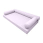  MH GLOBAL |SLIPCOVER ONLY|S6 Outdoor Daybed Mattress Bolster Pillow Cushion Covers Knife Edge Twin-XL AD107