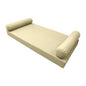 GENERIC 1 Pcs S5 Daybed Mattress Bolster Pillow Cover Knife Edge Twin-XL AD103