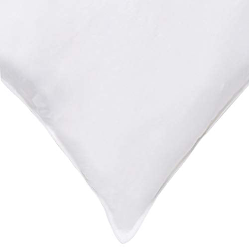  Ft Pillow, White, Queen