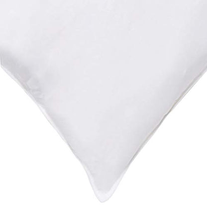  Ft Pillow, White, Queen