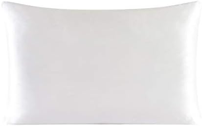  100% Pure Mulberry Silk Pillowcase With Zipper For Skin&Hair Care Both Sides Soft Breathable (Pattern02, Standard)