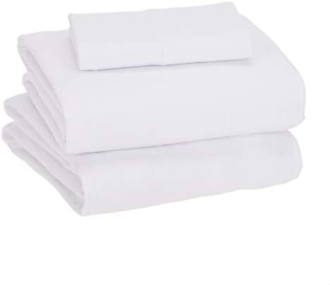 Amazon Basics Cotton Jersey Quilt And Sham Bed Set, Down-Alternative Quilt - Twin/Twin XL, Navy Blue